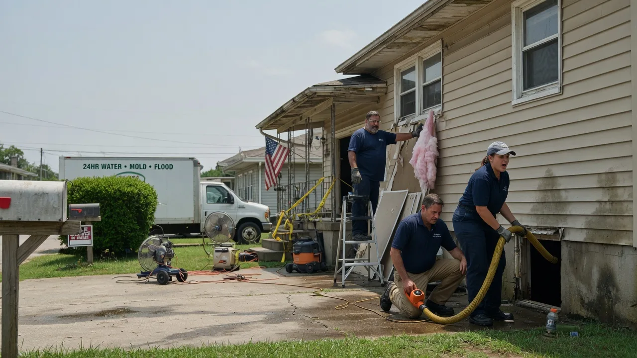 Water Damage Repair in Bunnlevel, NC near me